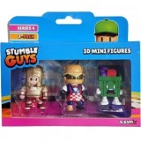 Set 3 mini figurine 3D, Stumble Guys, S4