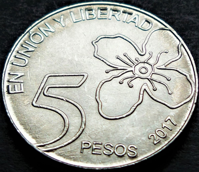 Moneda 10 PESOS - ARGENTINA, anul 2017 * cod 4755 = A.UNC