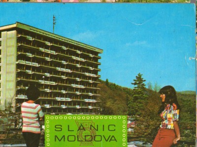 CPI B14912 - CARTE POSTALA - SLANIC MOLDOVA. COMPLEX SANATORIAL AL U.G.S.R. foto