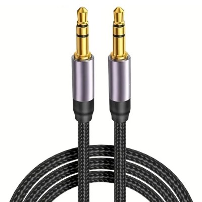Cablu audio auxiliar QHD616, 2m, 3.5mm foto