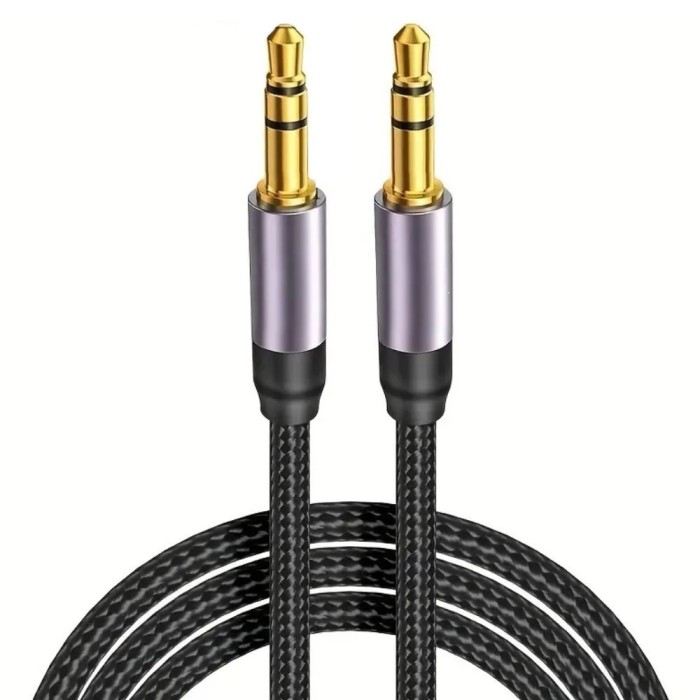 Cablu audio auxiliar QHD616, 2m, 3.5mm