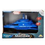 Vehicul de interventie pe mare cu lumini si sunete, Cool Machines, Albastru