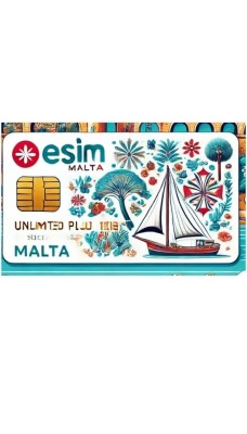 eSIM Malta, Unlimited Plus, 30 Days foto