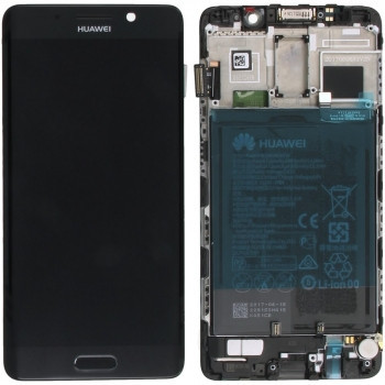 Capac frontal modul display Huawei Mate 9 Pro + LCD + digitizer + acumulator negru 02351CND foto