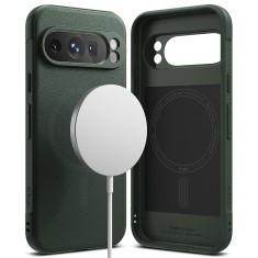Husa Google Pixel 9 Pro Ringke Onyx MagSafe, verde foto