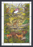 Guyana - FAUNA DIVERSA - BL - MNH, Nestampilat