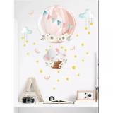 Sticker Perete Autocolant Balon Roz 60x64cm