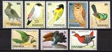 Rwanda 1980, Fauna - Pasari, serie neuzata, MNH