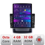 Navigatie Renault Traffic 2009-2014 dedicata Ouad core 4+32 ecran vertical 9.7" DSP 360 FHD AHD Android radio gps internet Kit-+EDT-E709+KIT-10-9 CarS