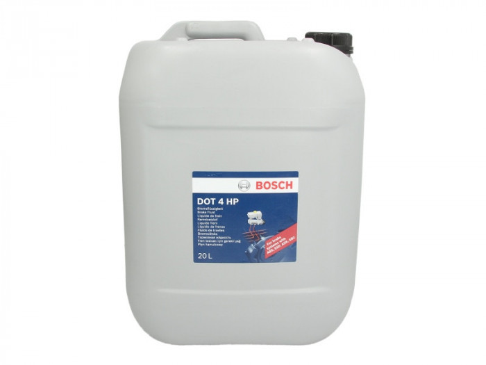 Lichid de frana DOT4 (20L) [uscat: 265&deg;C. umed: 170&deg;C. vascozitate: 700mm&sup2;/sec.] - viscozitatea redusa a fluidului pentru vehiculele cu sisteme: ABS.