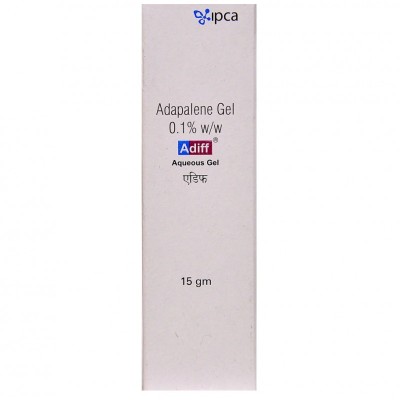 Gel Anti-Rid, Glenmark, Ipca, Adiff, Anti-Acnee, Adapalene 0.1%, 15gr foto