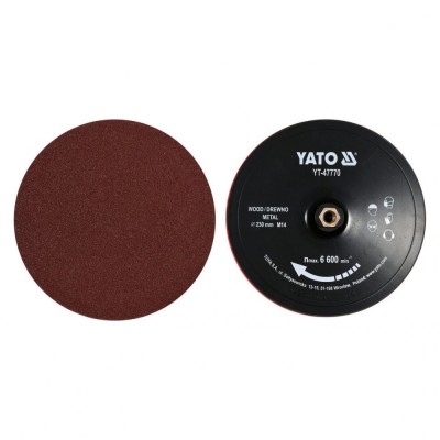 Suport disc polizor unghiular, 230mm Yato YT-47770 foto