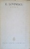 Opere Vol. 1 - Eugen Lovinescu, Scriitori Romani, Minerva 1982, Roman, Coperta Cartonata