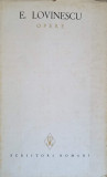 Opere Vol. 1 - Eugen Lovinescu, Scriitori Romani, Minerva 1982, Roman, Coperta Cartonata