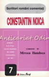 Constantin Noica - Mircea Handoca