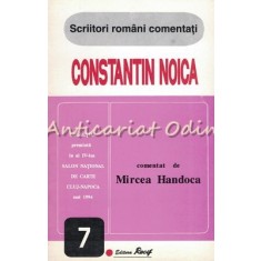 Constantin Noica - Mircea Handoca