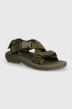 Teva sandale barbati, culoarea verde