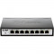 Switch D-Link DGS-1100-08 8 porturi Negru