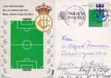 FILATELIE TEMATICA -CARTE POSTALA SPANIA TEMATICA SPORT FOTBAL
