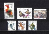 Lot 6 Timbre Vechi Cehia - Zodiac Zodii, Fluturi, Floristica, Arta -A444