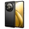Husa pentru Realme 12 Pro / 12 Pro+ - Techsuit Carbon Silicone - Black