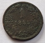 Austria , 1 Kreuzer 1885