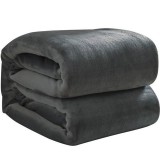 Cumpara ieftin Patura moale, poliester, dimensiune 200 x 160 cm, gri
