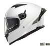 Casca integrala pentru scuter - motocicleta MT Braker SV A0 alb lucios (ochelari soare integrati) &ndash; tip viziera: MT-V-28B &ndash; DKS435 &ndash; punctaj maxim SHA
