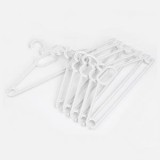 Umerase din Plastic, 41x21cm, 6 buc, Albe, CMCLASS