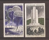 Franta 1969 - A 25-a aniversare de la Eliberare, 4 serii, 8 poze, MNH, Nestampilat