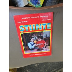 ȘTIINTE, manual pentru clasa a IV-a - Stela Gurzău, Liliana Iancu