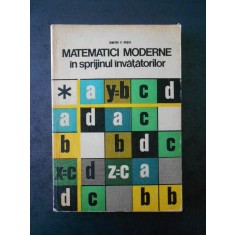 DUMITRU V. ROSCA - MATEMATICI MODERNE IN SPRIJINUL IVATATORILOR