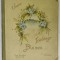 UNSERE LIEBLINGS BLUMEN (FLORILE NOASTRE IUBITE ) , TEXT IN LIMBA GERMANA CU CARACTERE GOTICE , INCEPUTUL SEC.XX