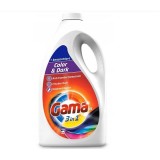 Detergent de rufe lichid Gama, Colors &amp; Dark, concentrat, 3in1, 5 l, 100 spalari, Resigilat, Grad A