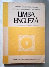 LIMBA ENGLEZA. MANUAL pentru clasa a XI-a (anul VII de studiu) - Corina Cojan, Radu Surdulescu, Tanasescu, Editura Didactica si Pedagogica, 1990