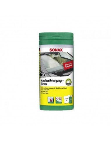 Servetele Umede Curatare Geamuri Sonax Glass Cleaning Wipes 25buc