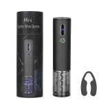 Tirbuson Electric pentru Vin, Accesoriu Taiat Folie, Autonomie 70 de Sticle