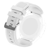 Cumpara ieftin Curea silicon, compatibila Fossil Gen 5 Smartwatch, telescoape Quick Release, 22mm, White, Very Dream