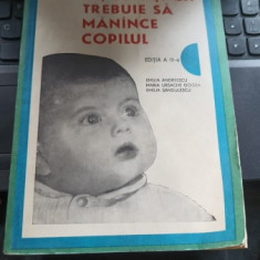 Ce, cum si cat trebuie sa manance copilul - Andreescu Emilia