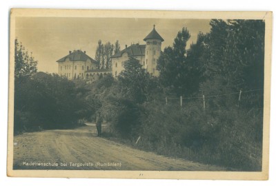 4762 - TARGOVISTE, Romania - old postcard, CENSOR, real Photo - used - 1917 foto