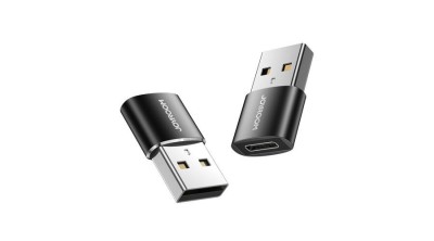 Joyroom Adaptor USB tip C la USB, negru (S-H152-Black) foto