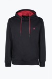Cumpara ieftin Hanorac barbati cu maneca lunga si imprimeu cu logo negru, 3XL