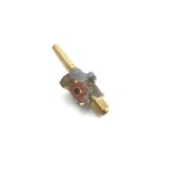 Robinet gaz mediu pentru aragaz, cuptor, plită WHIRLPOOL 482000073375 Original