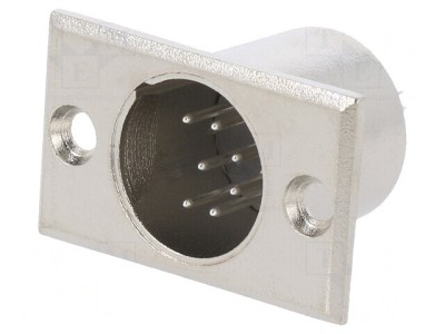 Soclu XLR Tată 7 PIN pentru Panou foto