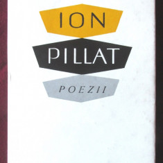 "POEZII", Ion Pillat, 1965. Cartonata