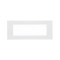 Rama Gewiss System GW22106, 6 module, alb, pentru priza / intrerupator
