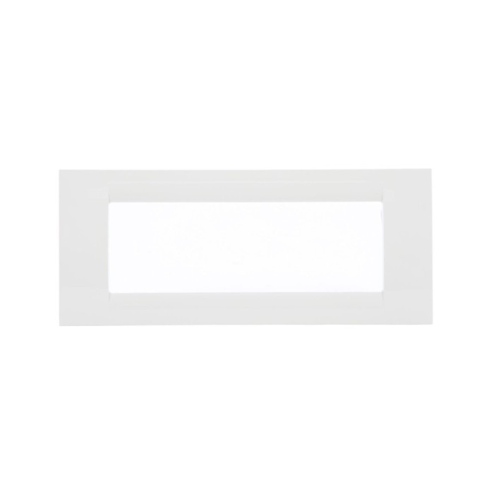 Rama Gewiss System GW22106, 6 module, alb, pentru priza / intrerupator