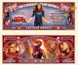 ! SUA = FANTASY NOTE (TJ6) = FILMUL CAPTAIN MARVEL CU CAROL DANVERS - 2021 - UNC