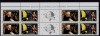 RO 2003/LP 1614b,&quot;500 ani Nostradamus&quot; bloc de 4 + 2 viniete , MNH, Nestampilat