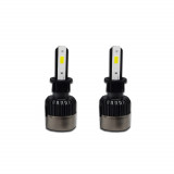 Set 2 becuri auto LED H3 R6, 180W/set, 4000lm, 6000k, IP65, 48LED, Universal